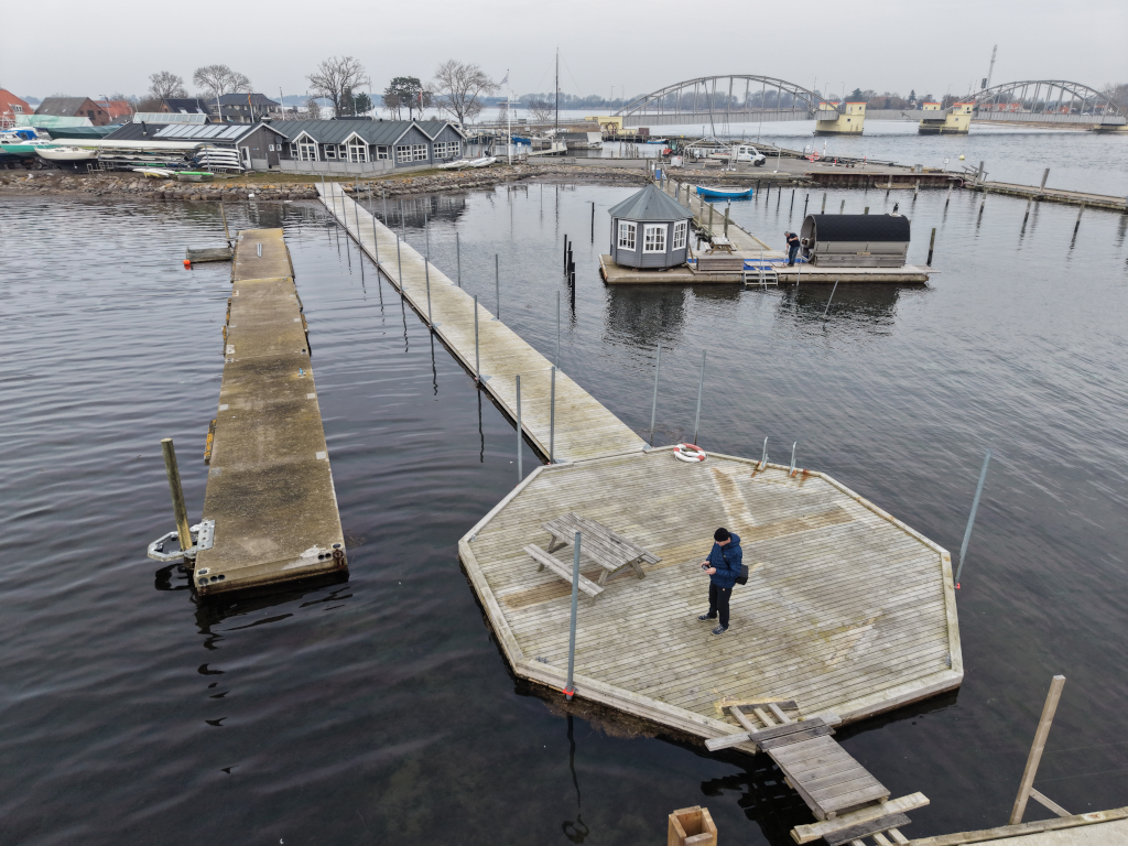 Kajakbro netop indviet